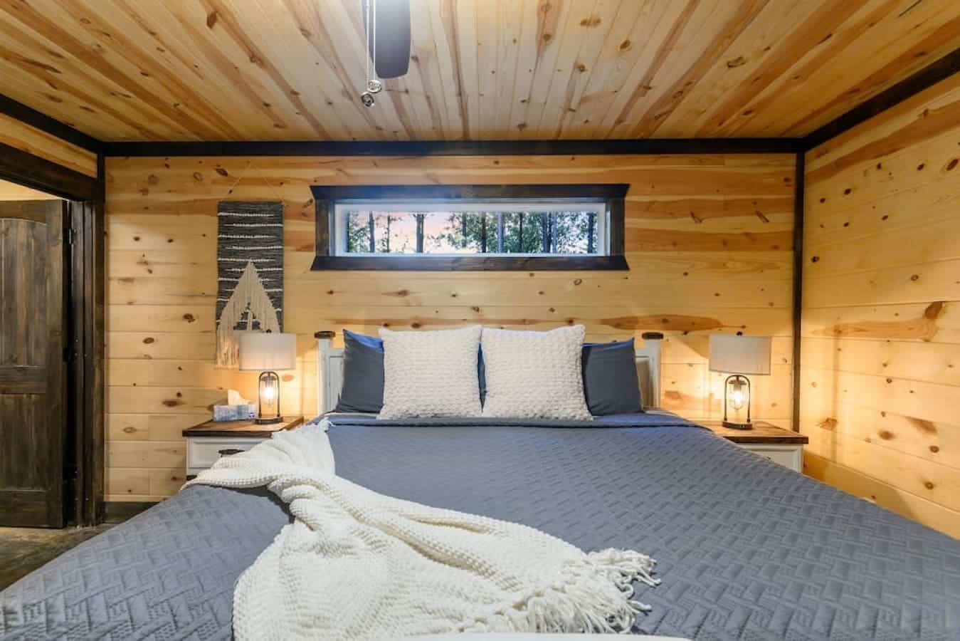 Makin Time cozy bedrooms.