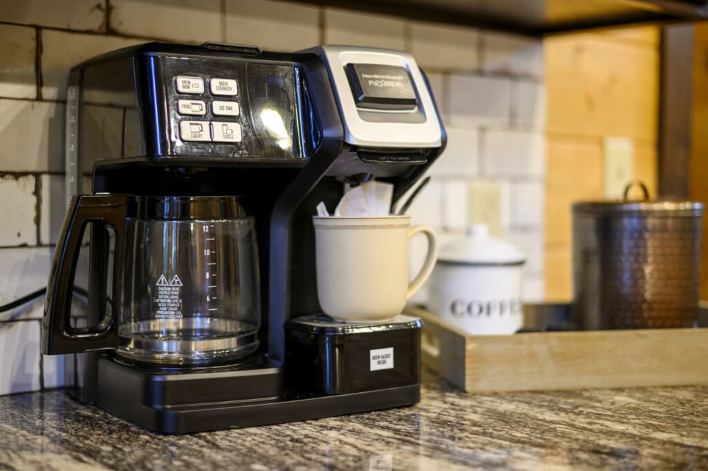 "Brewing mornings one cup at a time.
