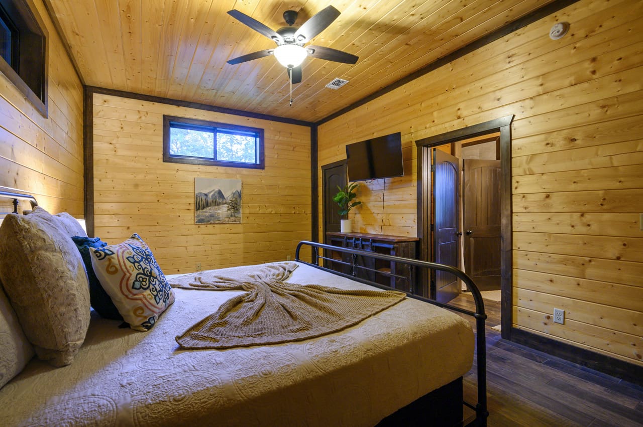 A sanctuary of softness and relaxation.