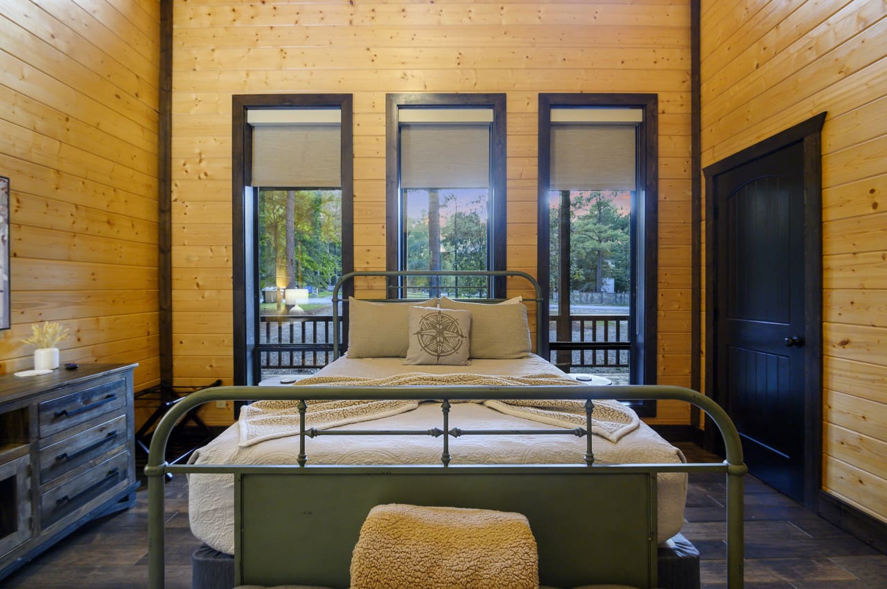 Morning tranquility, just beyond the glass.