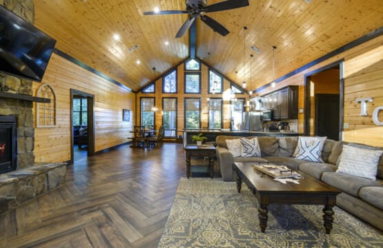 Where comfort meets style: our inviting living room.