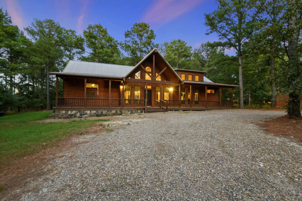 Scenic views and rustic charm greet you at our cabin.