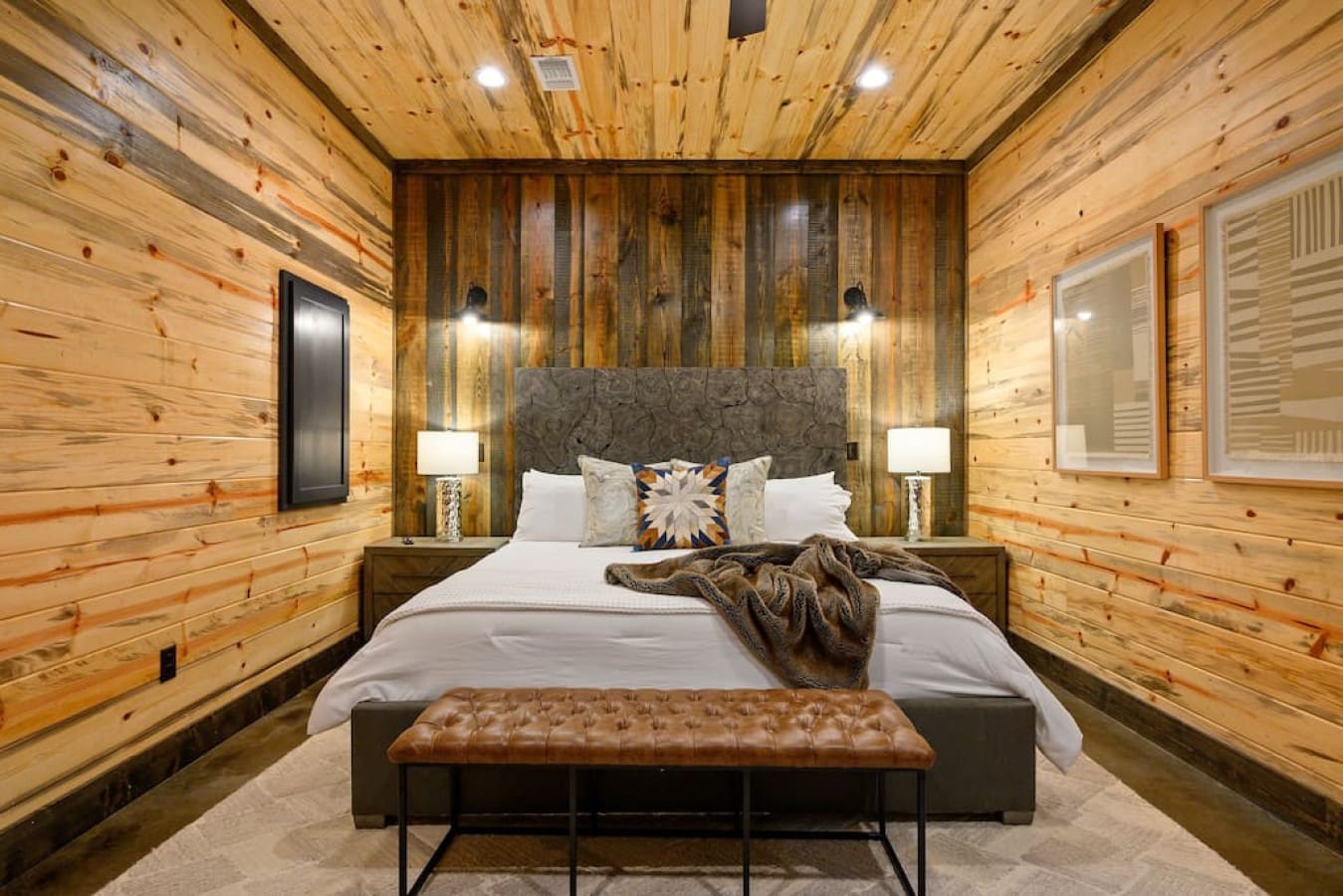 Indulge in luxury in our king bedrooms.
