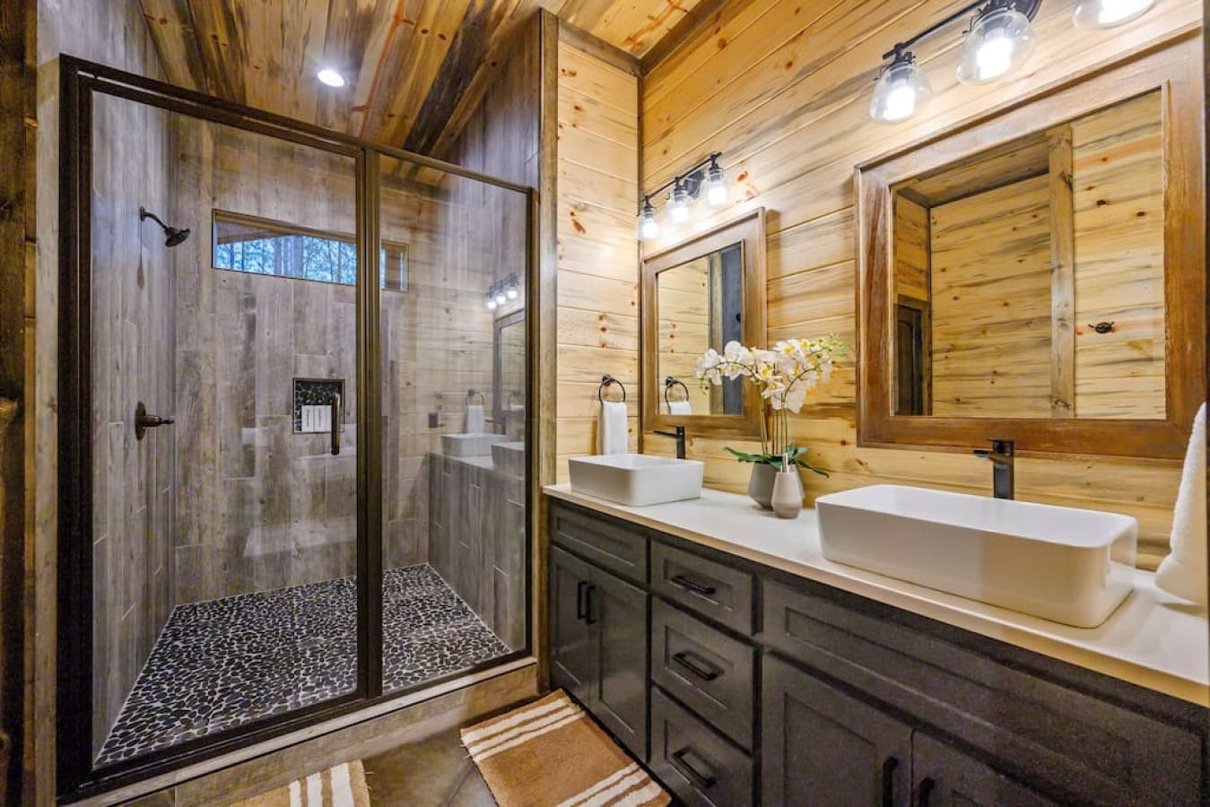 Luxuriate in one of the king bedroom with ensuite bathrooms boasting a double vanity and a generously sized, contemporary shower.