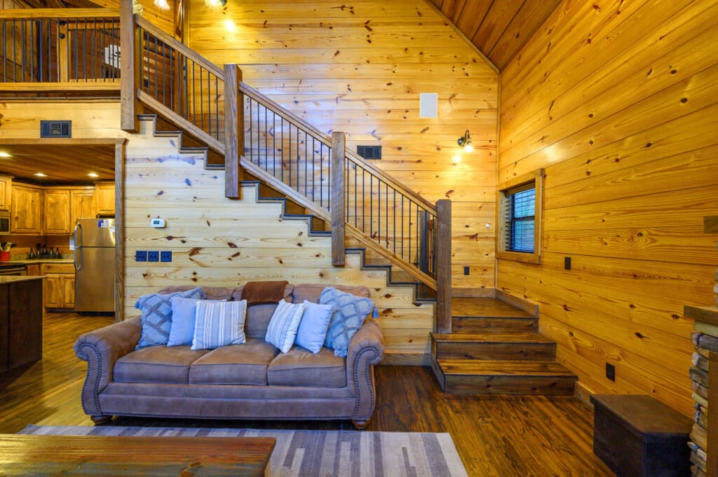 Where relaxation meets elegance, downstairs.