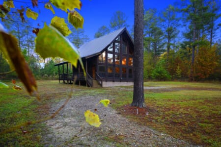 Chalet charm amidst nature's embrace.