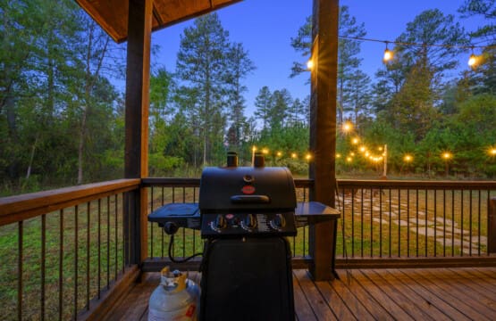 Daydream Chalet Grill master's domain.