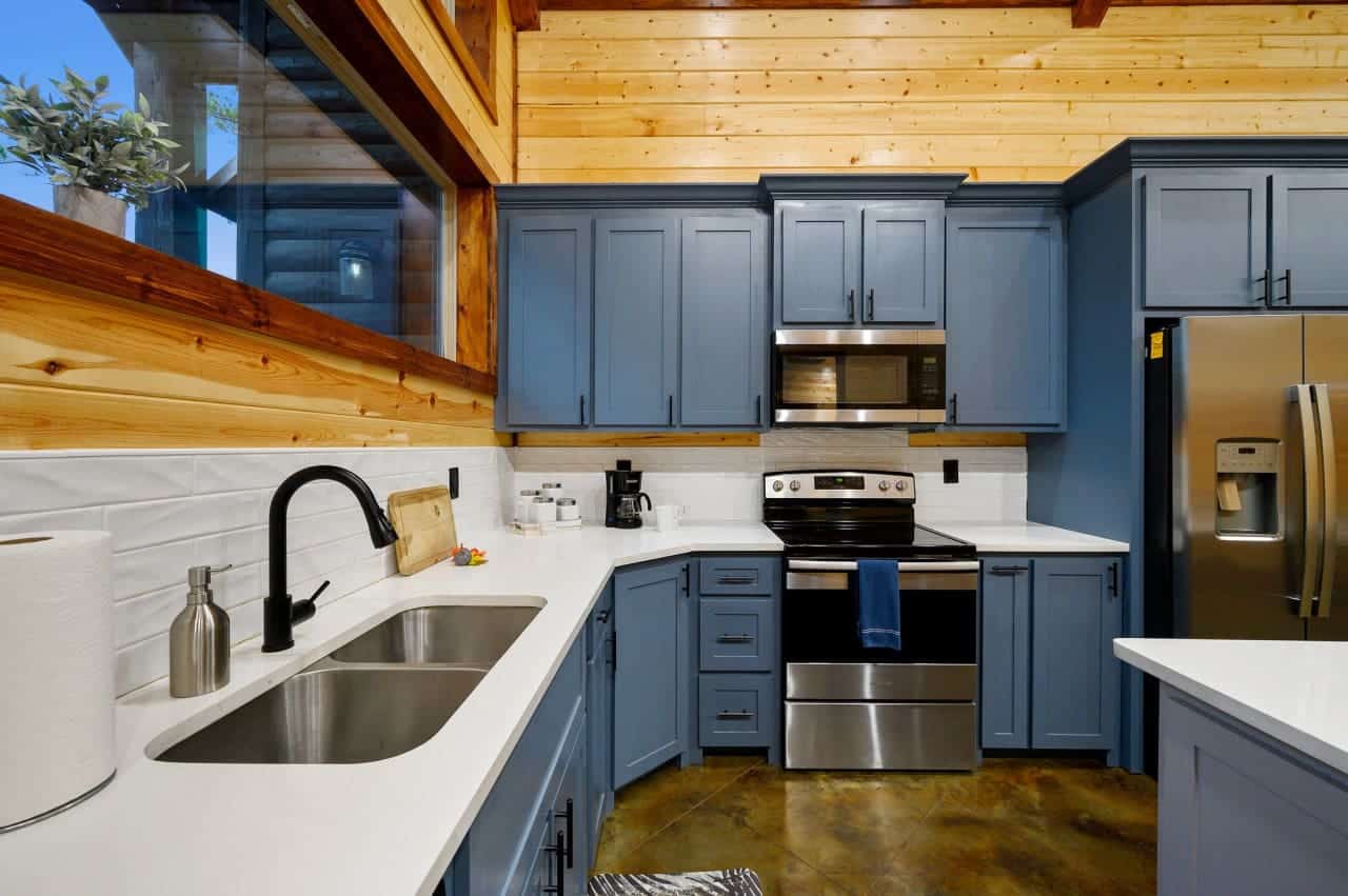 Whip up magic in our cabin kitchen