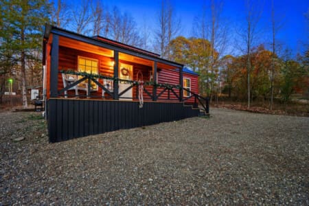 Serenity found: A cabin hideaway with a view to cherish.