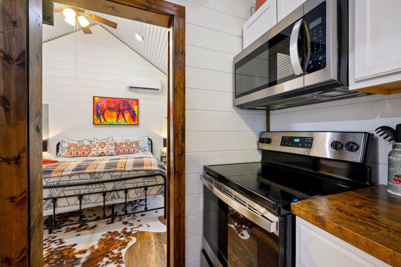 Cabin cooking, where warmth and flavor unite.