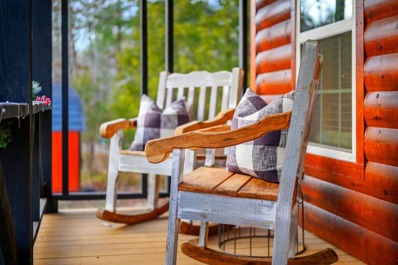 Rocking into tranquility: Where every sway echoes the rhythm of nature.