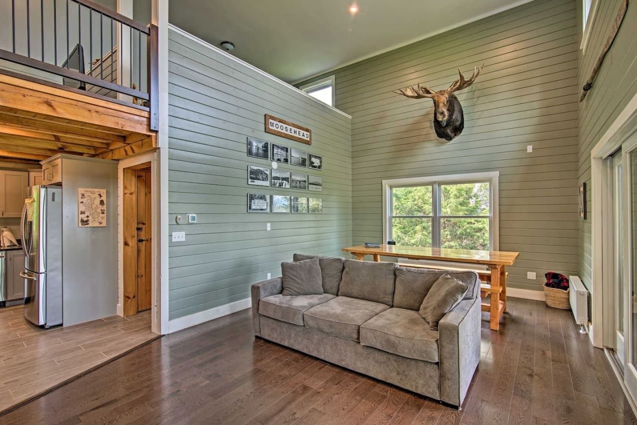 Where the Living Room Sofa Blends Seamlessly with Grey Walls