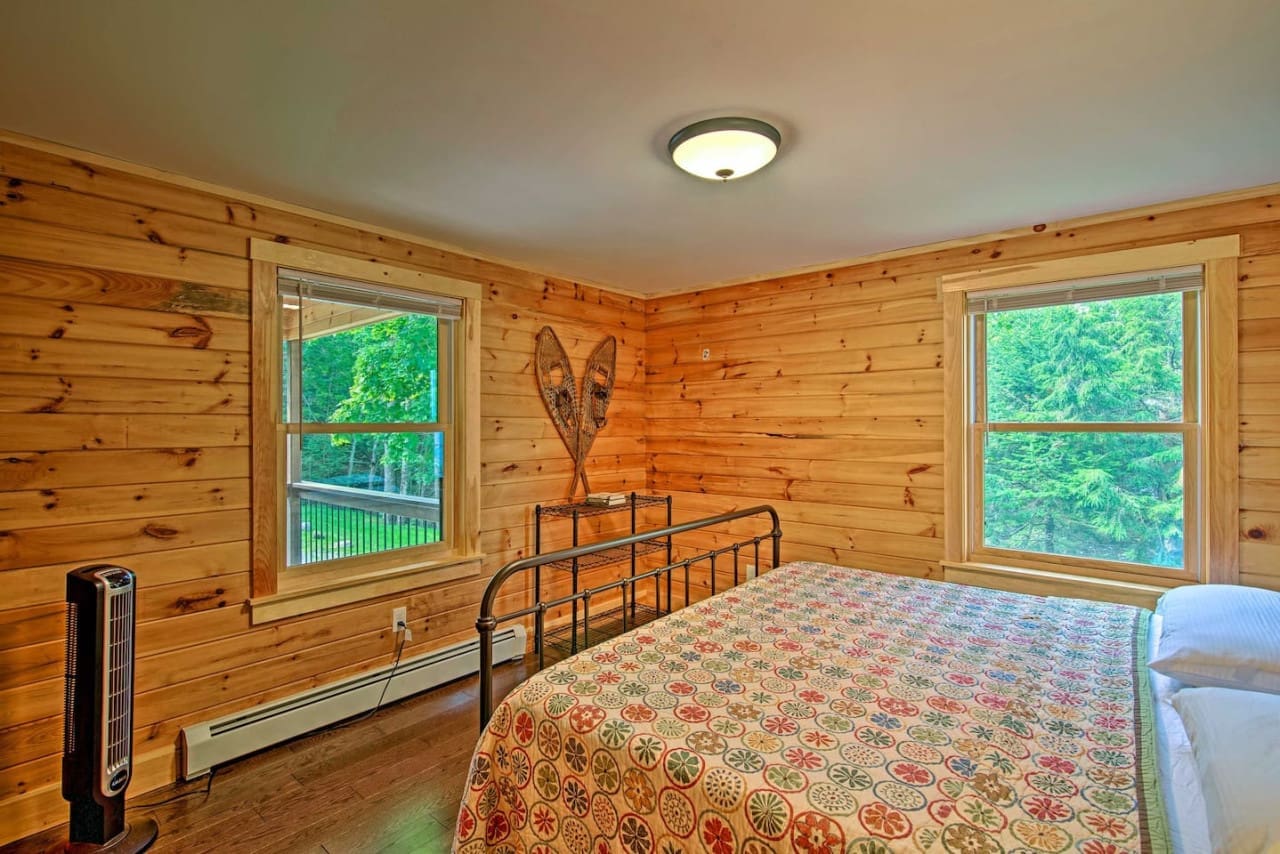 Forest Haven: Where Bedroom Serenity Meets the Whisper of Trees.