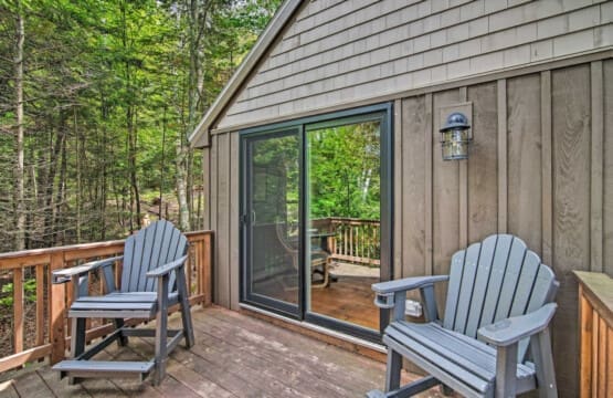 Modern Outlook: Where Grey Wooden Chairs Offer a Stylish Perch with a View
