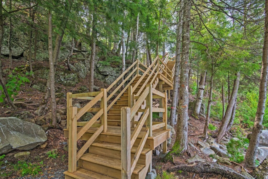 Where Each Wooden Stair Takes You Higher Towards Peace