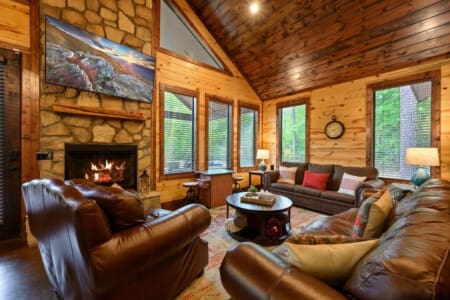Cabin coziness at its finest