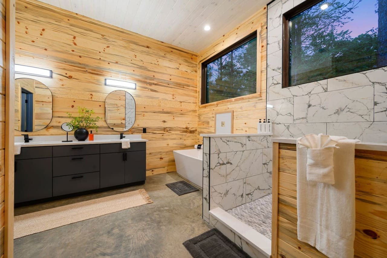 The perfect place to refresh and unwind after a day in the great outdoors.