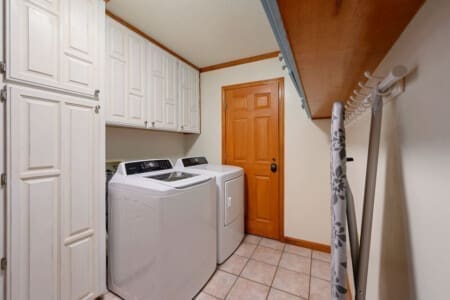 Where every wash is a pleasure—discover the convenience and comfort of our well-appointed laundry room.