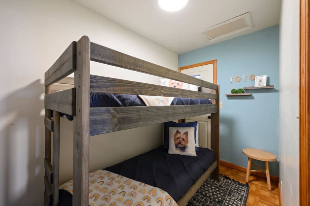 Double the fun and space with our stylish bunk bed—perfect for sleepovers and sibling bonding.