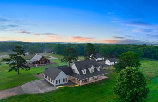 Soar above and see the full beauty of our cabin nestled perfectly in its serene surroundings.