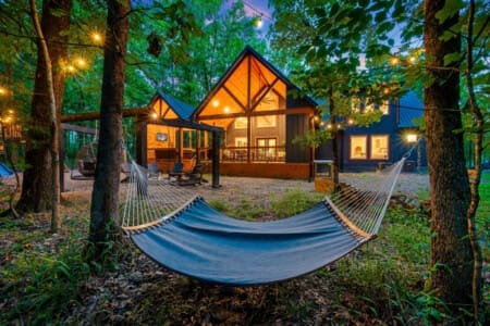 Feel the gentle sway and embrace of our hammock, where every moment is a chance to unwind.