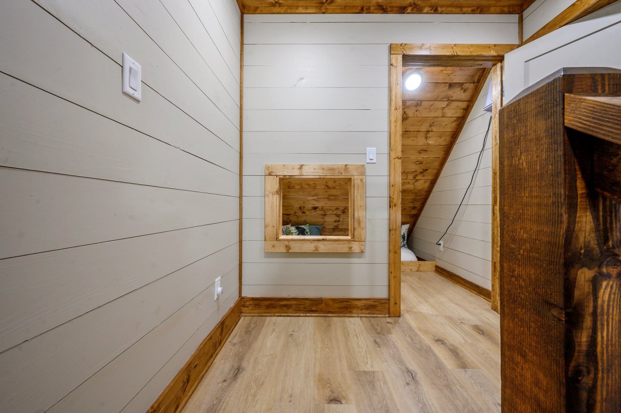 White walls provide a clean, serene backdrop, allowing your personal style and furnishings to shine.
