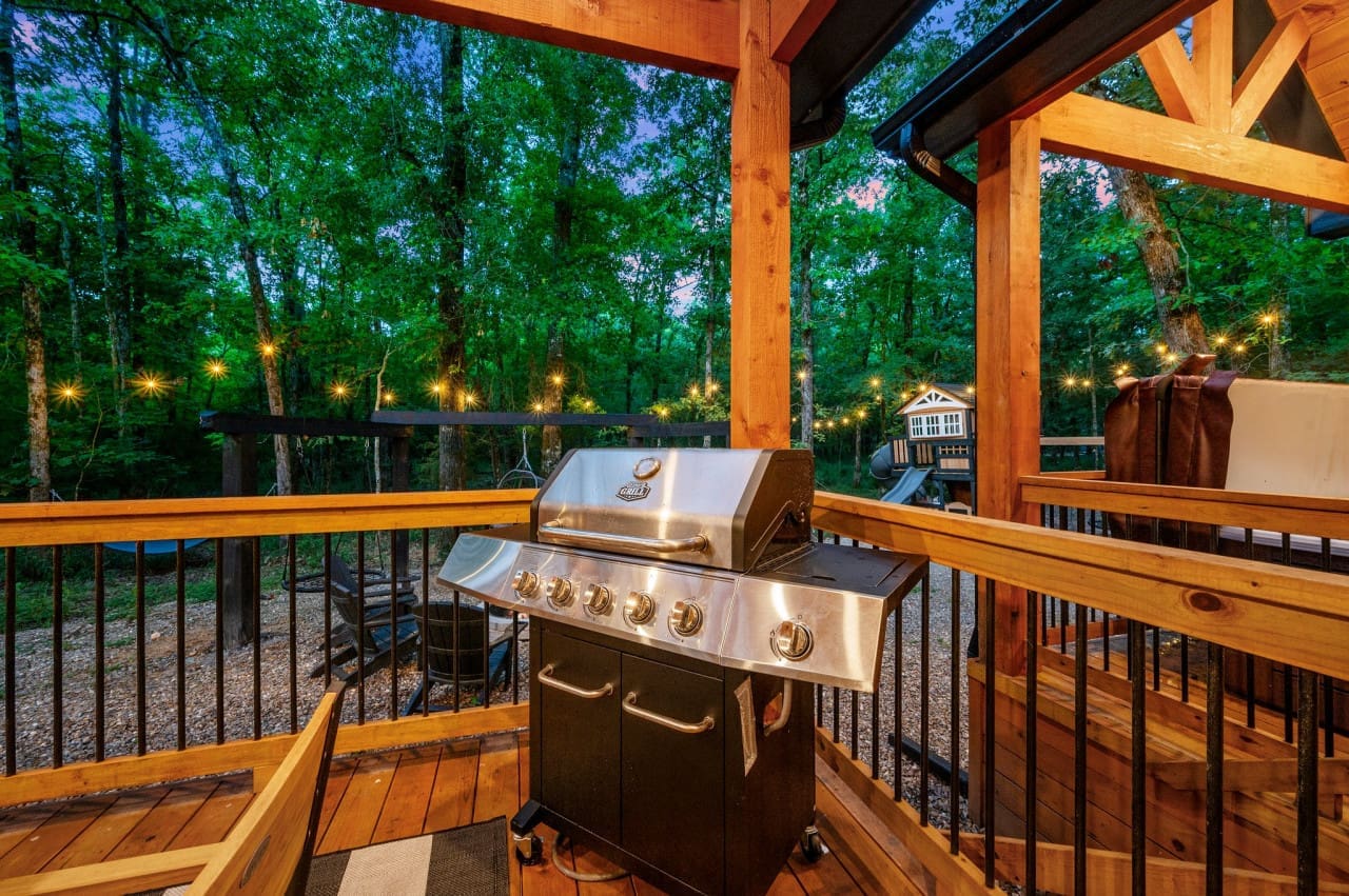 Fire up the grill and savor delicious moments—our outdoor grill is perfect for al fresco dining and great company.