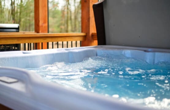 Enjoy the ultimate in relaxation and indulgence with our hot tub—your private oasis of warmth and calm.