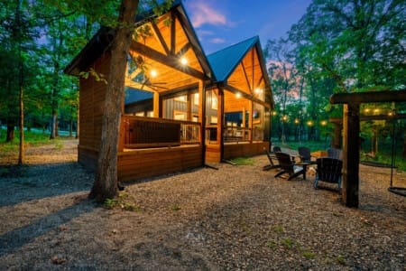 Experience the ultimate escape by exploring and relaxing in the stunning natural setting around our cabin.