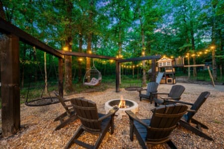 S'mores, stories, and starlit nights—our fire pit is the perfect spot for cozy gatherings.