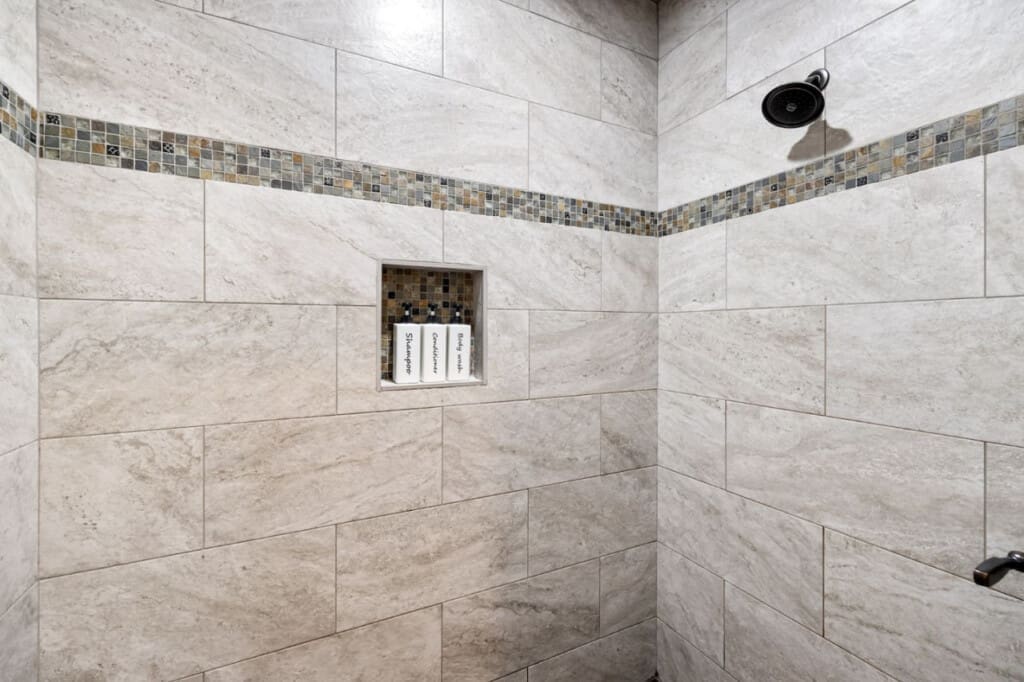 "Beautiful cabin, just as pictured. Very cute and clean. Tastefully decorated. Ginormous shower with body wash, shampoo and conditioner provided if you need." - Sharon