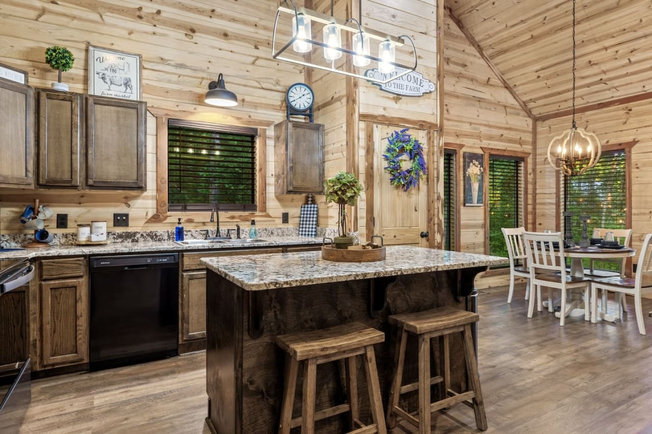 "It was the perfect setting. Hot tub, beautiful kitchen, and gorgeous views. Compared to other rental stays, I was impressed with the items that they considered standard. They seem to have thought of everything." - Kevin