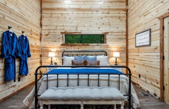 "Bed is very comfortable, sheets clean, the bathroom is pristine clean as well with plenty of towels. Everything was just perfect. This is now one of my favorites places to stay at Broken Bow. We will definitely be back soon!" - Elsa