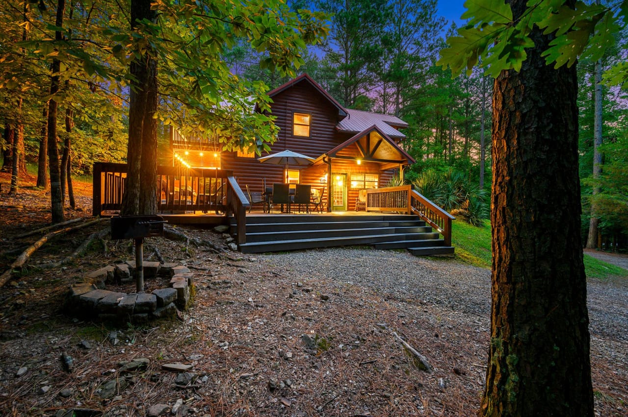 Welcome to our tranquil cabin, where every view tells a story of serenity.