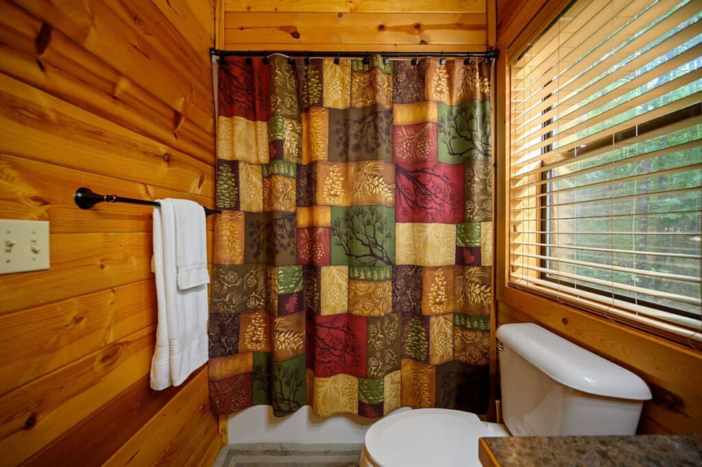 Elevate your bathroom with our stylish and functional shower curtain.