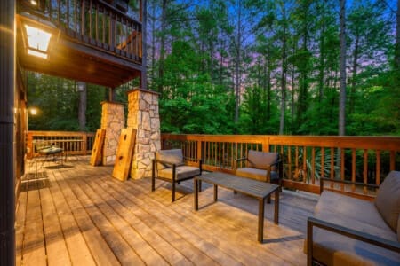 Embrace the freedom of open-air living on our expansive porch—a place where the outdoors feels like home.