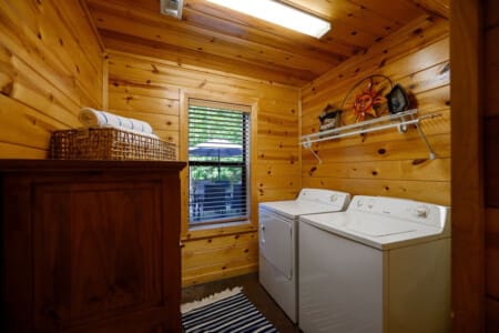 Turn laundry day into a breeze with our modern and functional space.