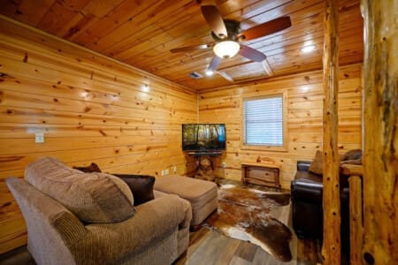 Stay cool and comfortable with our sleek and stylish ceiling fan.