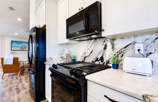 Versatile Design: Complement any kitchen style with our durable black appliances.