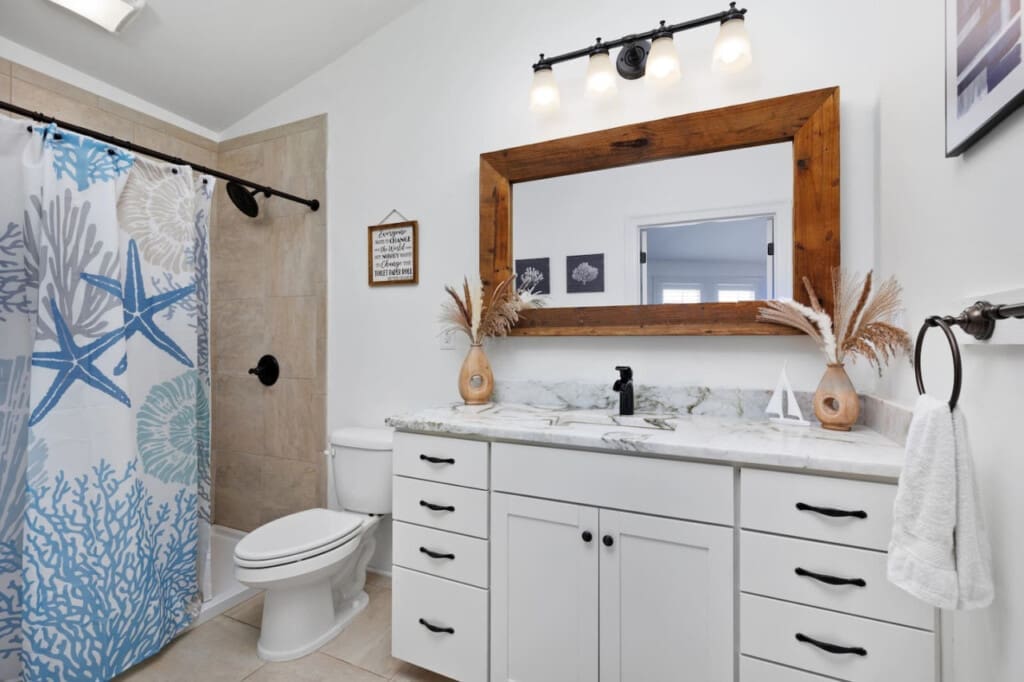 Private Haven: Find solace and peace in our serene bedroom.