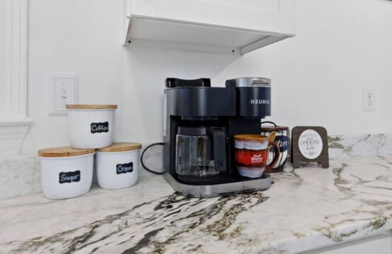 Morning Essential: Brew your perfect cup with our reliable coffee maker.