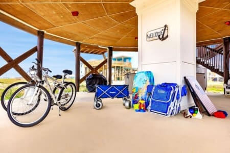 Two-Wheeled Adventures: Discover scenic routes and trails with our cabin bicycles.