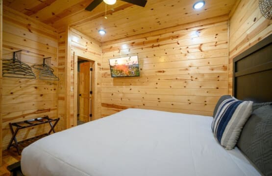 Your bedroom, your entertainment—experience comfort and leisure.
