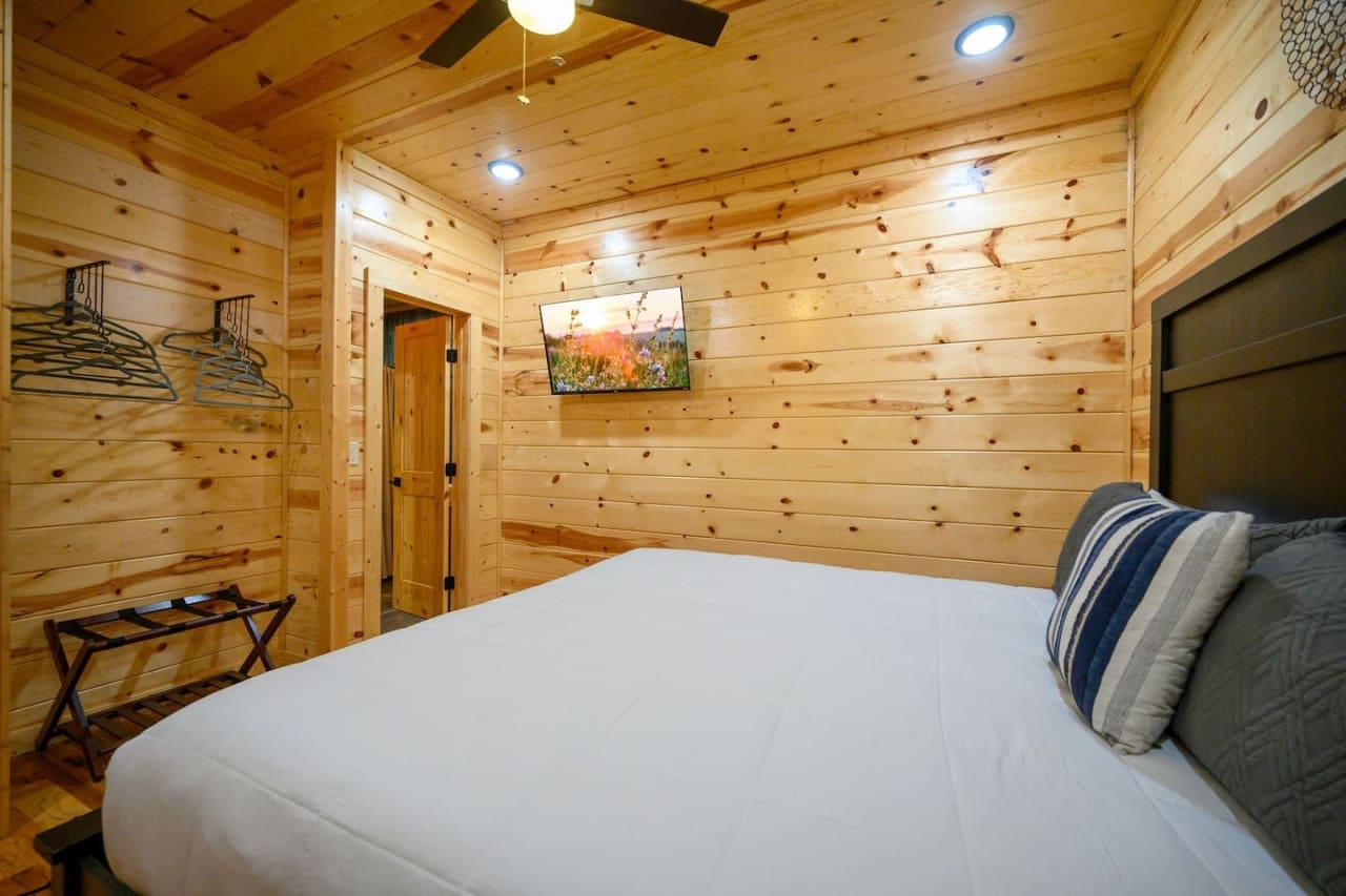 Your bedroom, your entertainment—experience comfort and leisure.