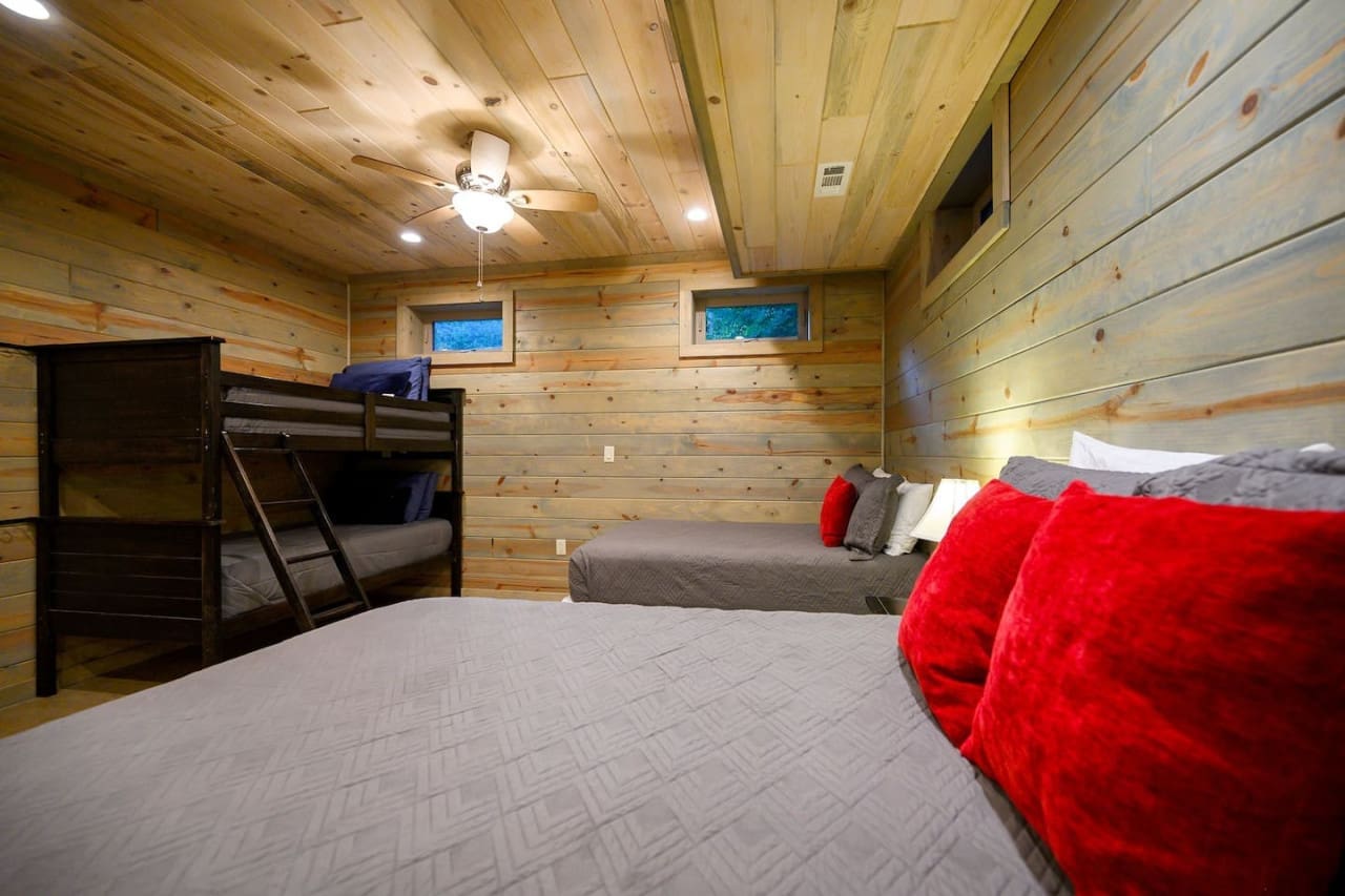 A restful retreat with beds designed for ultimate relaxation.