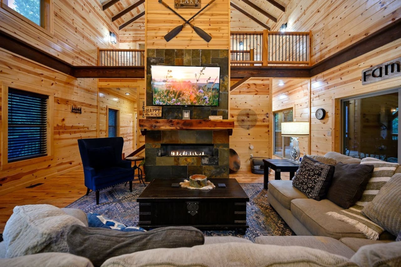 The heart of your living room—where every seat is the best seat in the house.