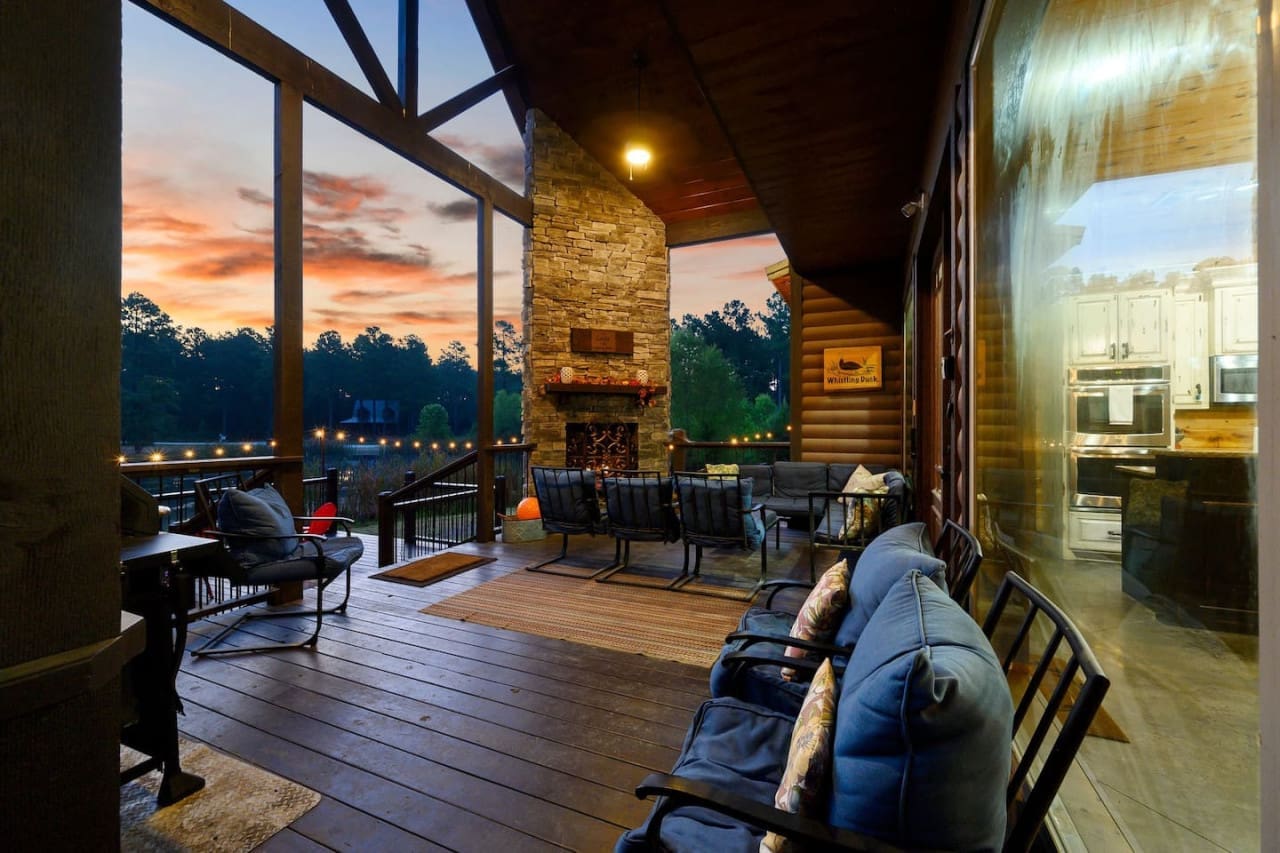 From sunrise coffee to sunset chats, our inviting porch is the heart of relaxation and comfort.