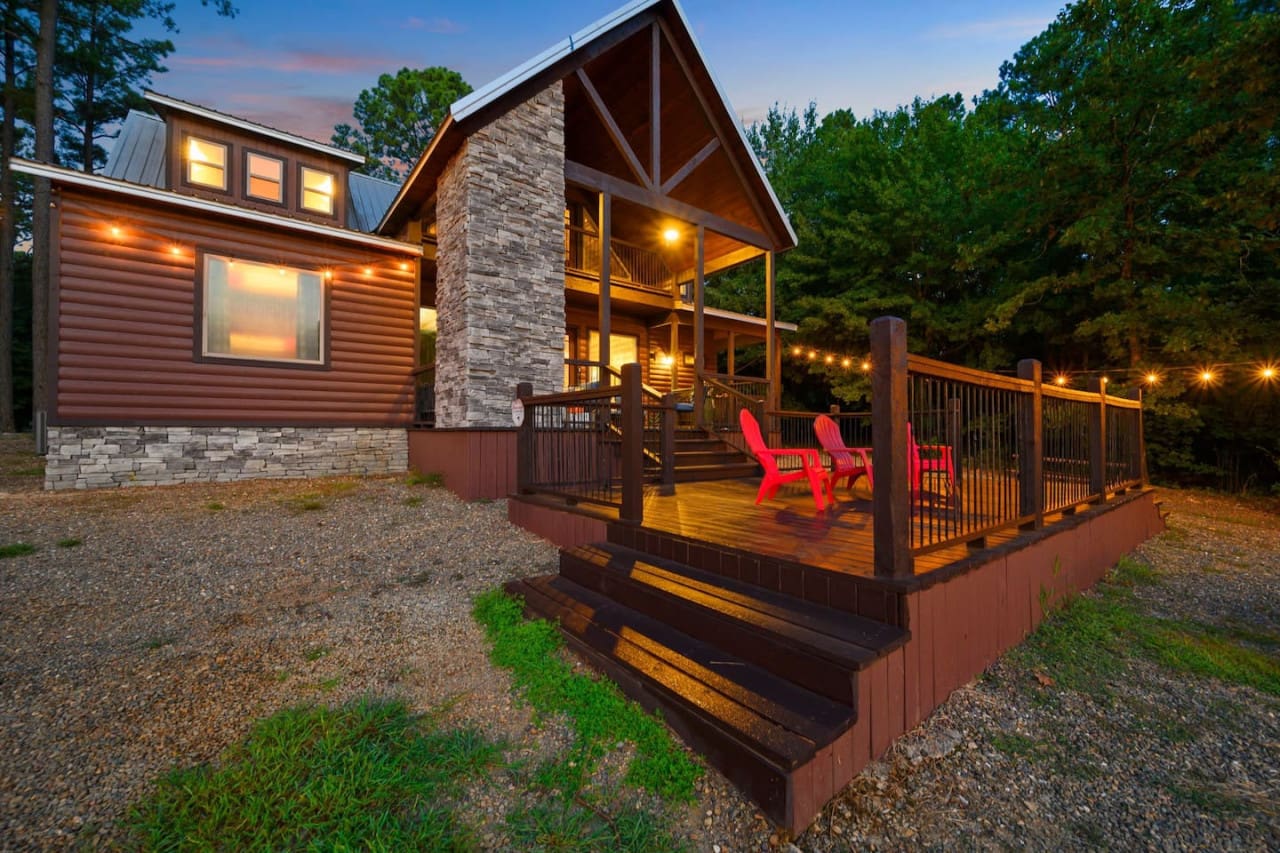 Step onto the porch and embrace the tranquil vibes—where every moment feels like a peaceful escape.