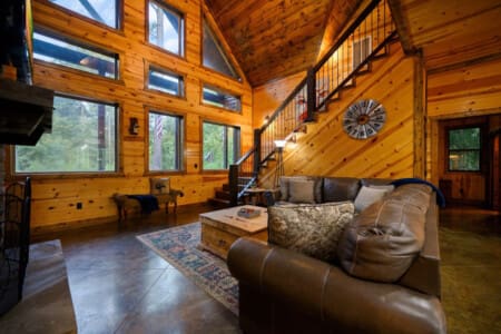 Enjoy a stunning nature view right from your living room windows—where every glance is a breath of fresh air.