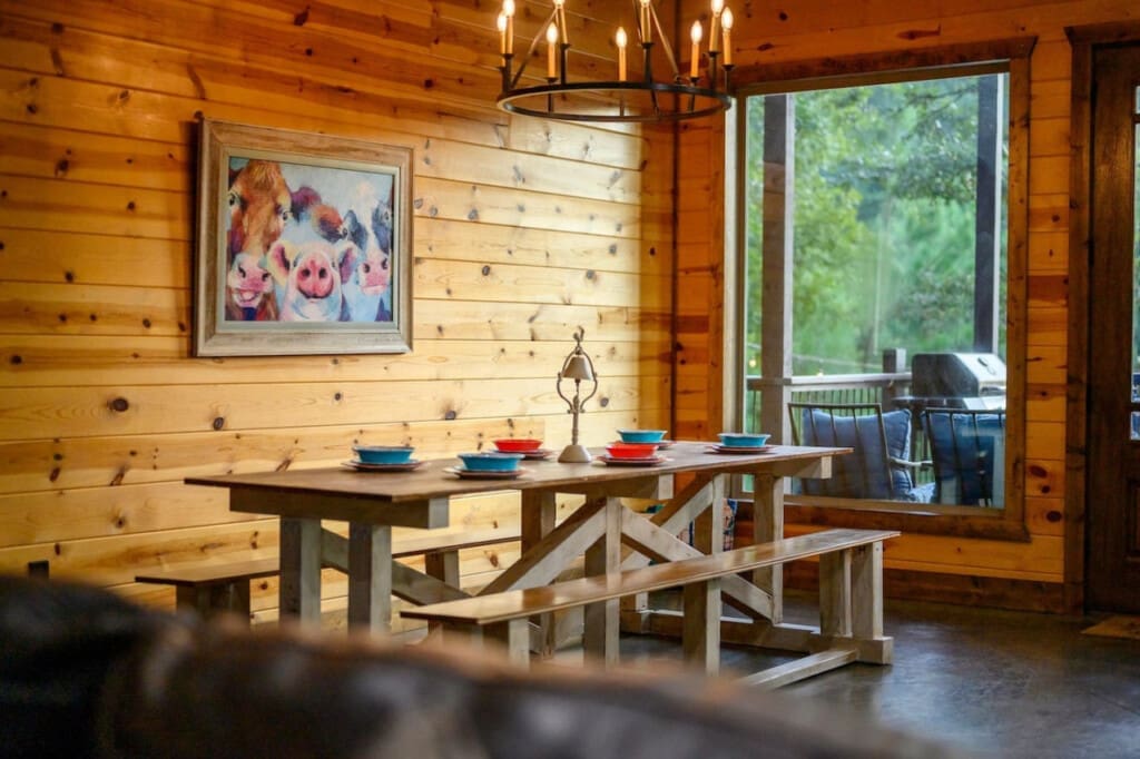 Gather 'round the dining table for hearty meals and cherished conversations—where every meal feels special.